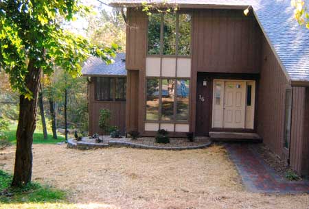 Straw Covering New Landscaping